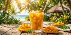عصير مانجو: مشروب الصيف الطبيعي بطعم استوائي